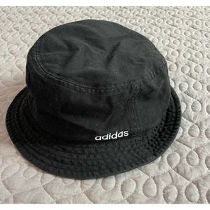 Adidas Aeroready Bucket Hat Unisex, One Size, Embroidered Original Logo Black